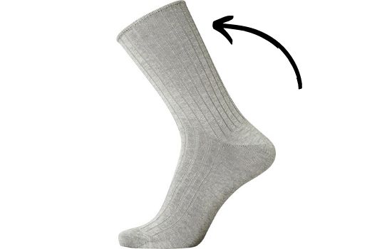 "No elastic" sokker