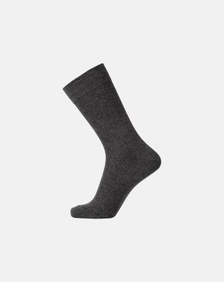 "No elastic" sokker | bomull | mørk grå -Egtved
