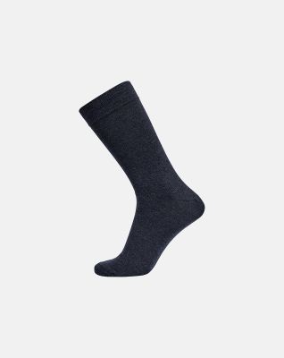 "Twin" sokker | ull/bomull | mørk navy -Egtved