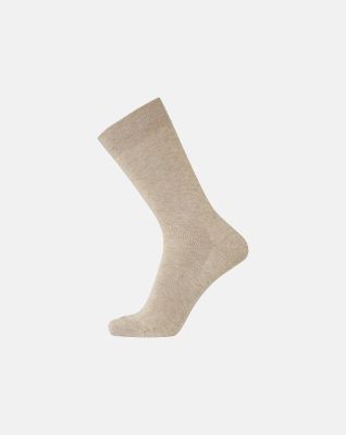 "No elastic" sokker | bomull | brun -Egtved
