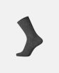 "No elastic" rib sokker | bomull | mørk grå - Egtved