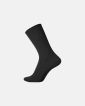 "No elastic" rib sokker | bomull | svart - Egtved