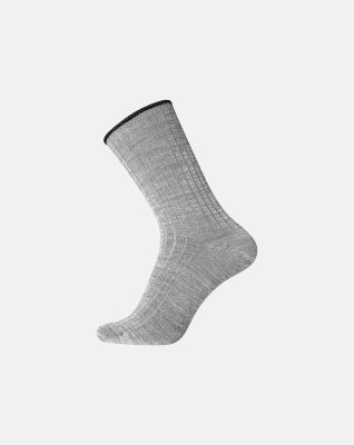 "No elastic" sokker | ull | lys grå -Egtved