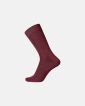 "Twin" sokker | ull/bomull | rød - Egtved
