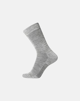 "Ventilated sole" sokker | ull | lys grå -Egtved