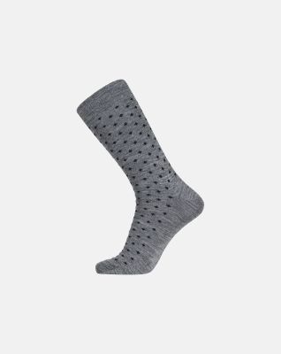 "Twin" sokker | ull/bomull | grå -Egtved
