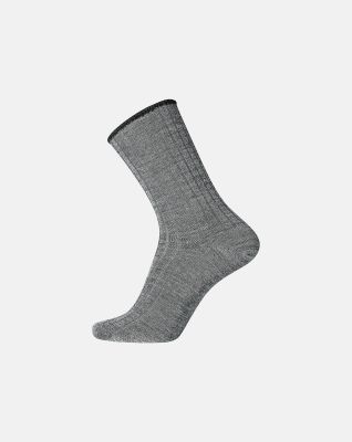"No elastic" sokker | ull | grå -Egtved