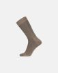 "No elastic" sokker | ull | beige med mønster - Egtved