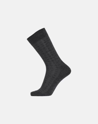 "No elastic" sokker | ull | grå -Egtved