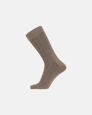 "No elastic" sokker | ull | beige -Egtved