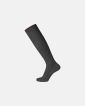 "Broad rib" knæhøye sokker | 100% ull | mørk grå - Egtved
