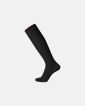 "Broad rib" knæhøye sokker | 100% ull | svart - Egtved