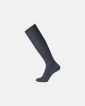 "Broad rib" knæhøye sokker | 100% ull | navy - Egtved