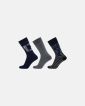 3-pakk sokker i gaveeske | bomull | svart grå - CR7