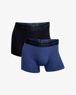 2-pakk boxers | bambus | blå, svart -CR7