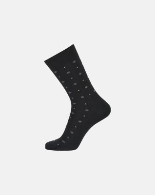 "Tvilling" sokker | ull/bomull | mønstret -Egtved