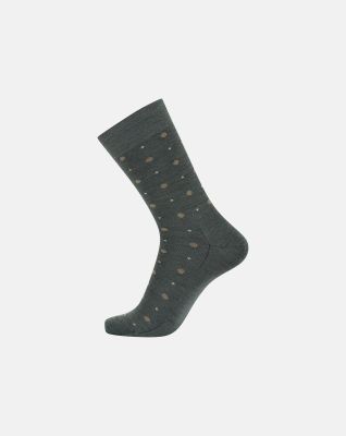 "Twin" sokker | ull/bomull | mønstret -Egtved
