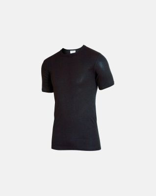 "Classic" t-skjorte o-hals | 100% bomull | svart -Olympia