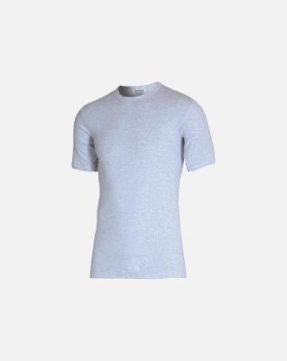 "Classic" t-skjorte o-hals | 100% bomull | grå -Olympia