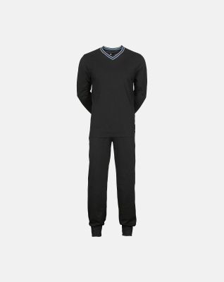 Pyjamas | 100% jersey bomull | svart -JBS