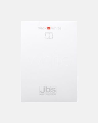 "Black or white" boxers | bomull | hvit -JBS