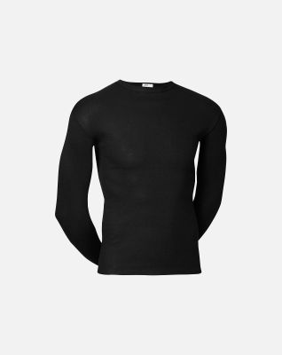 "Original" langermet t-skjorte | 100% bomull | svart -JBS