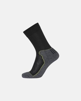 2-pak Terry sokker |økologisk ull | svart -Dovre