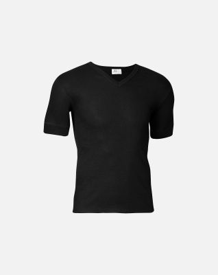 "Original" t-skjorte v-hals | 100% bomull | svart -JBS