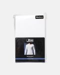 "Original" langermet t-skjorte | 100% bomull | hvit -JBS