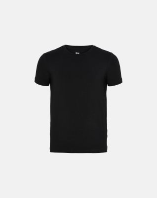 2-pakk t-skjorte |  bambus | svart -JBS