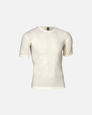 "Wool" t-skjorte | 100% merino ull | hvit -JBS