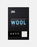 "Wool" langermet t-skjorte | 100% merino ull | hvit -JBS