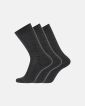 3-pakk sokker | økologisk ull | grå - Dovre