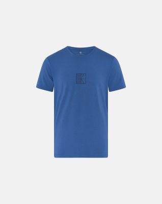 T-skjorte "text" | bambus | blå -JBS of Denmark Men