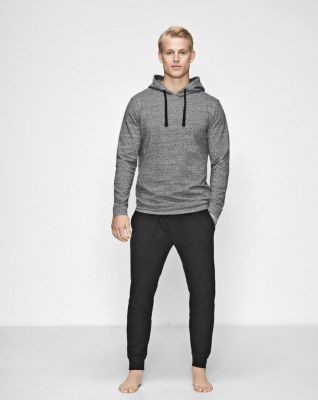 Sweat hoodie | økologisk bomull | lysgrå -JBS of Denmark Men