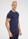 T-skjorte | 100% økologisk ull 140g | navy -Dovre