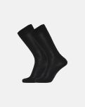 2-pakk sokker | økologisk ull | svart -Dovre