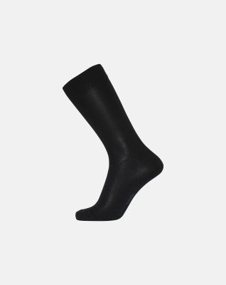 2-pakk sokker | økologisk ull | svart -Dovre