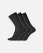 3-pakk sokker | bomull | svart - Dovre