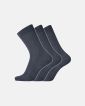 3-pakk sokker | bomull | navy - Dovre