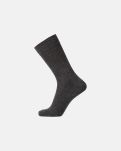 3-pakk "no elastic" sokker | bomull | mørk gra -Dovre