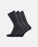 3-pakk sokker | bambus | mørk grå -Dovre