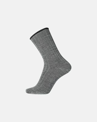 3-pakk "no elastic" sokker | ull | grå -Dovre