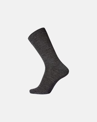 3-pakk "No Elastic/Twin" sokker | ull | mørk grå -Dovre
