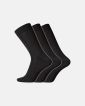 3-pakk "No Elastic/Twin" sokker | ull | svart - Dovre