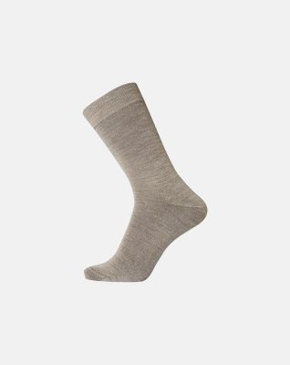 3-pakk "No Elastic/Twin" sokker | ull | beige -Dovre