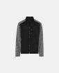Knit/quilt jakke | 100% polyester | svart - ProActive