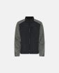 Knit/quilt jakke | 100% polyester | svart og graa - ProActive