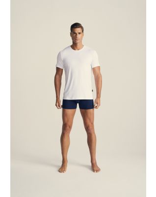 T-skjorte v-hals | bambus | hvit -JBS of Denmark Men