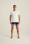 T-skjorte v-hals | bambus | hvit -JBS of Denmark Men